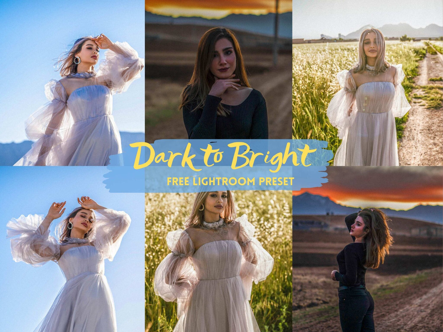 Dark to Bright | Premium Preset